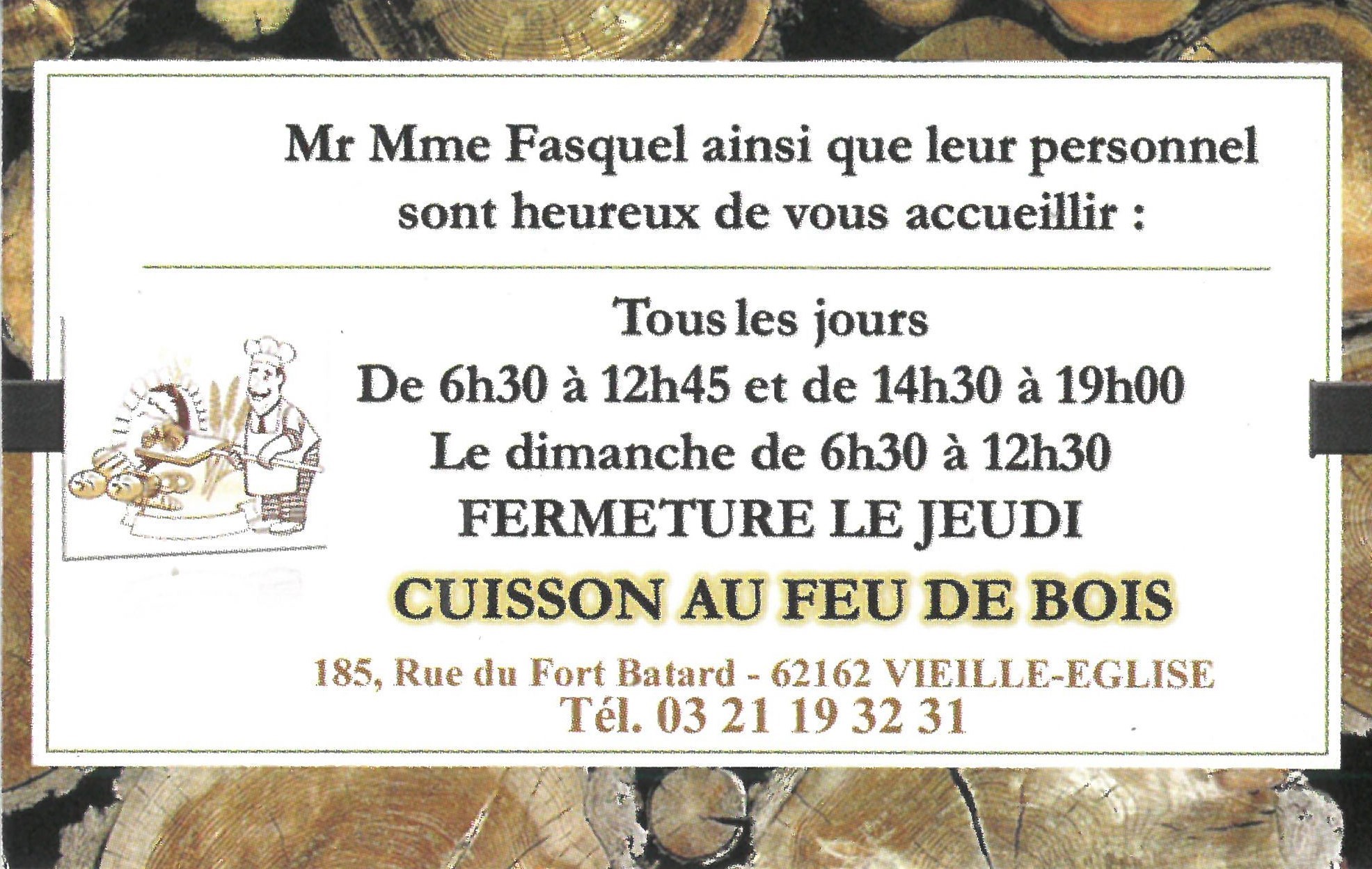 BOULANGERIE « Le Fournil des deux Eglises » (VIEILLE EGLISE)